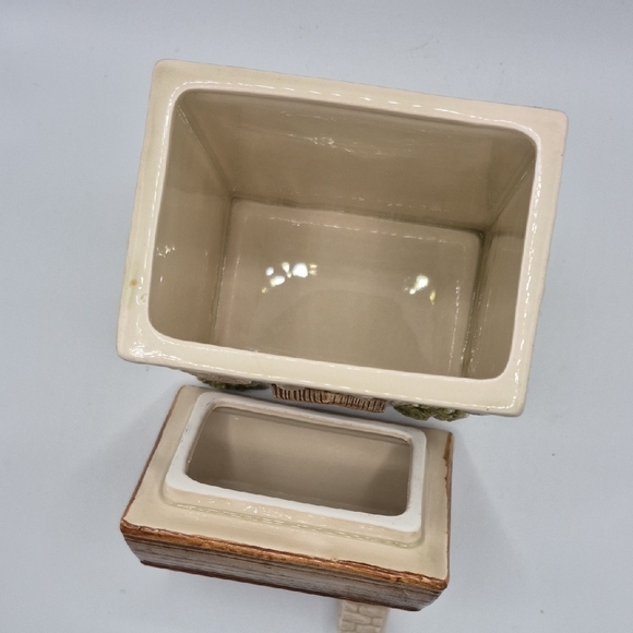 OTAGIRI JAPAN Charming Ceramic House Art Decor CANISTER - Picture 5 of 8